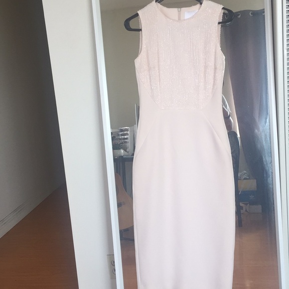 hugo boss midi dress